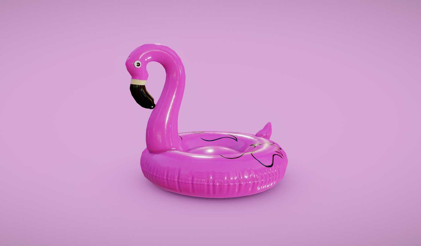 Flamingo Pool Float Screenshot