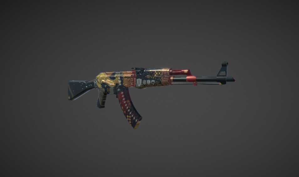 AK-47 from CSGO Screenshot