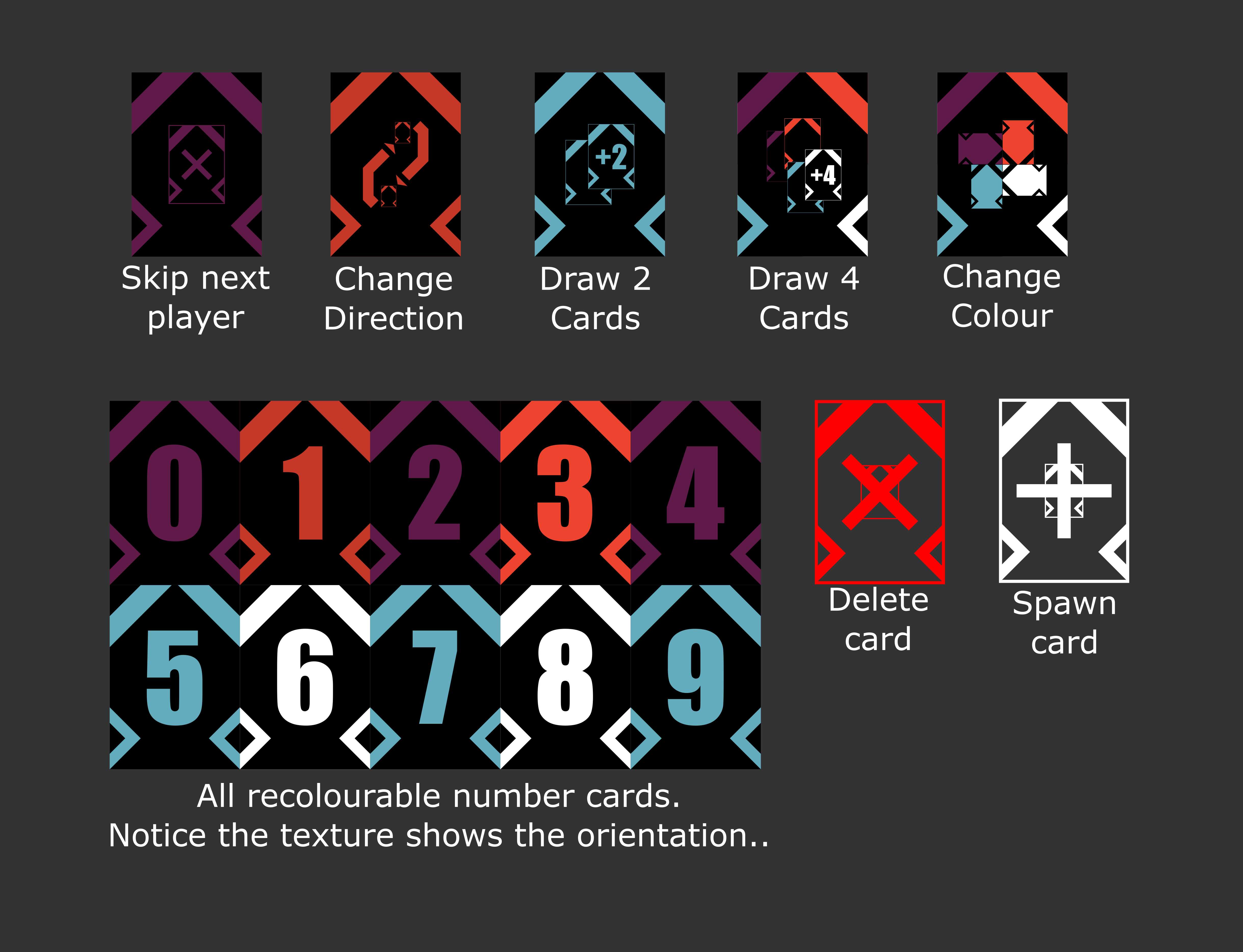 ET-game (A UNO-like game) Screenshot