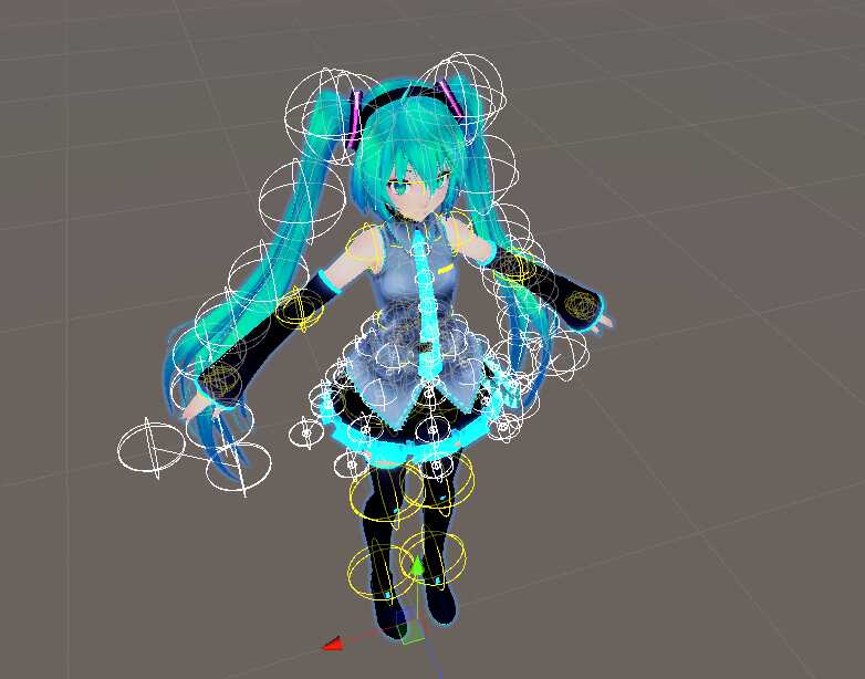 TDA Default Miku By Xoriu (Converted MMD Model) Screenshot