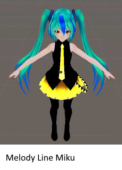 TDA Miku Pack Part 2 (Converted MMD Models) Screenshot