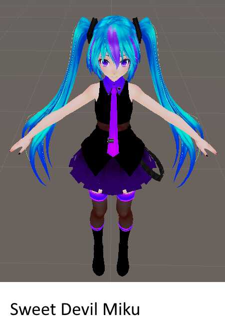 TDA Miku Pack Part 2 (Converted MMD Models) Screenshot