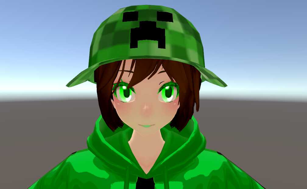 Creeper Girl By Squidonik (Custom Character) Screenshot