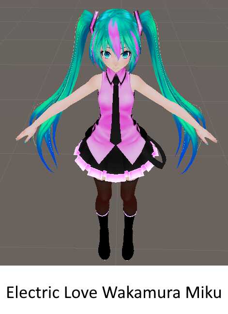 TDA Miku Pack Part 1 (Converted MMD Models) Screenshot