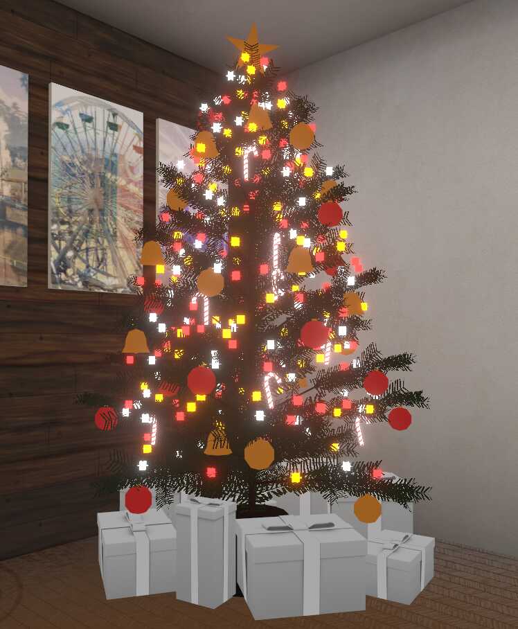 xmas tree from gta 5 Screenshot