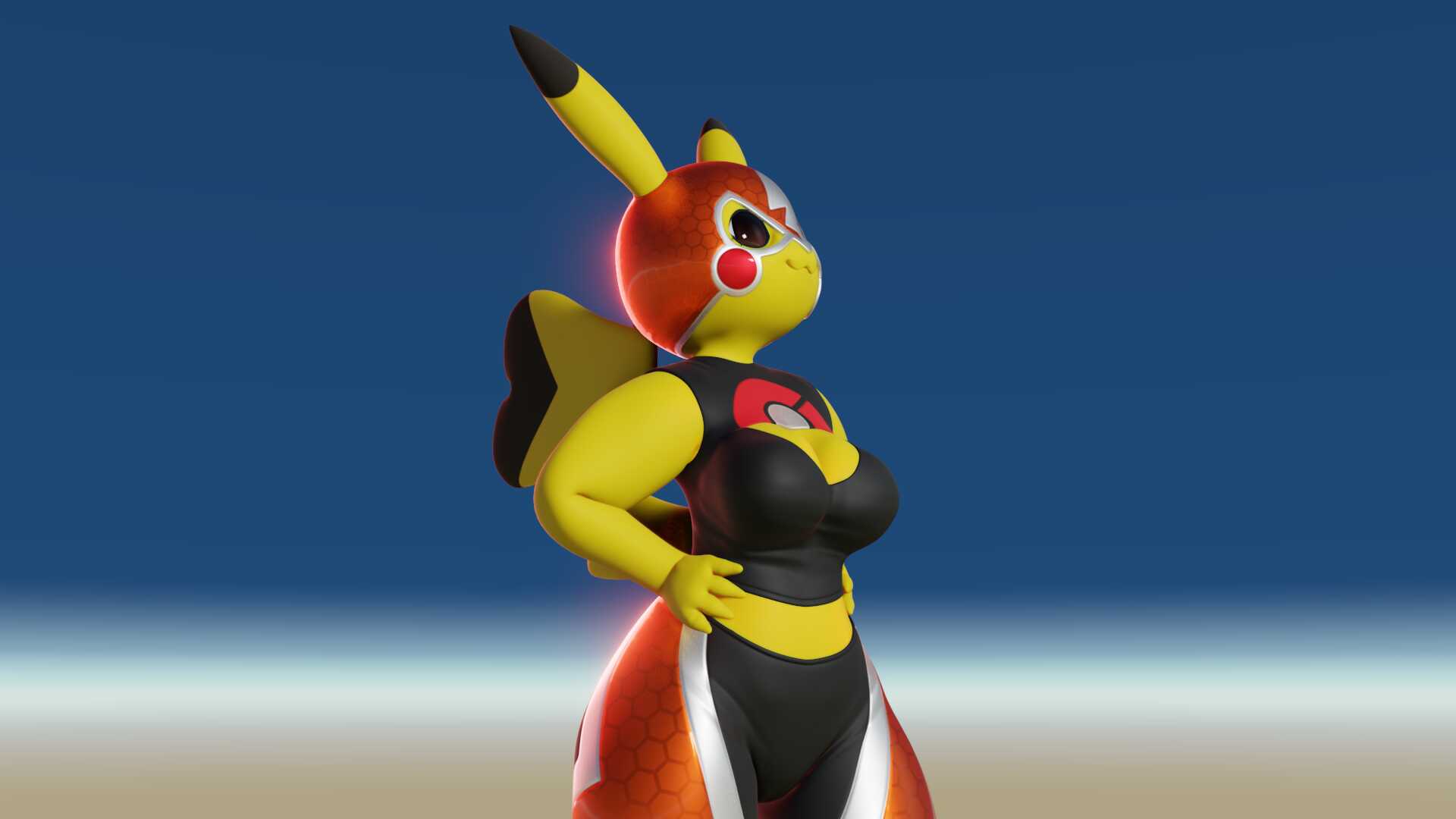 Pikalibre anthro full body tracking + Visemes Screenshot