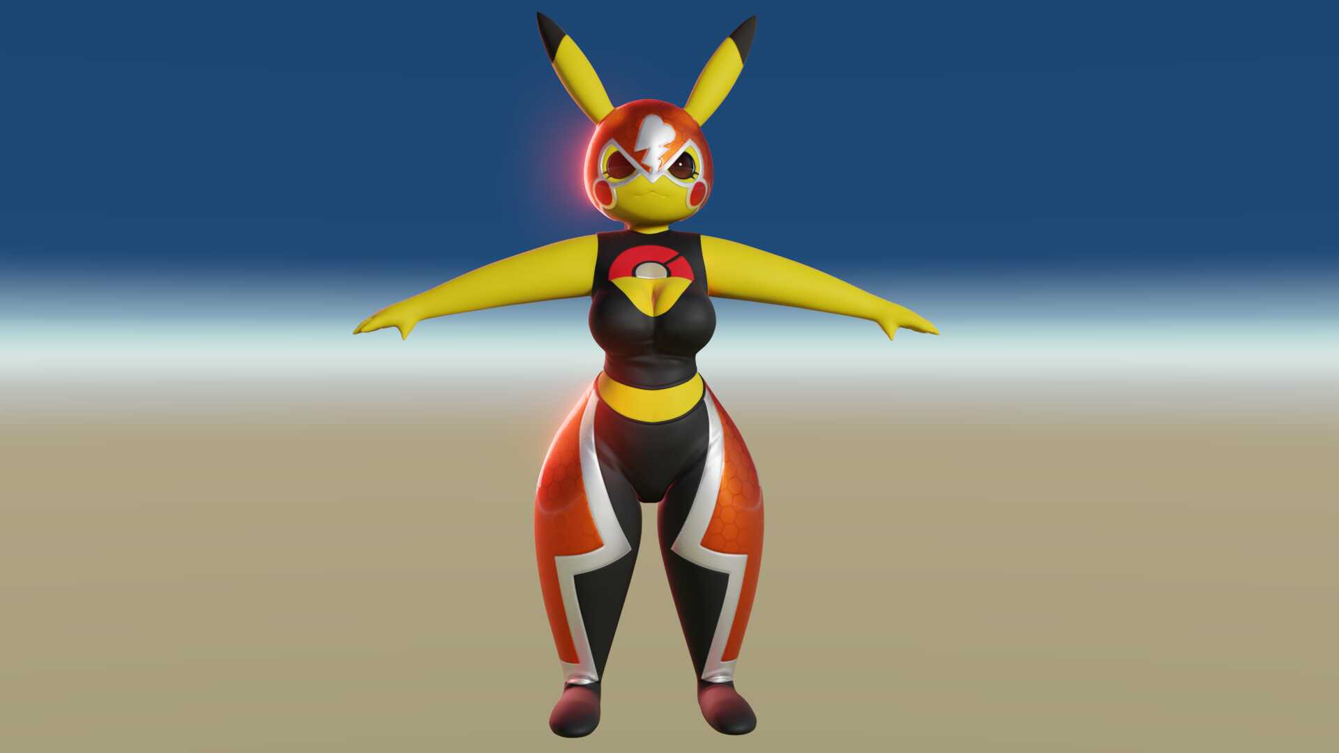 Pikalibre anthro full body tracking + Visemes Screenshot