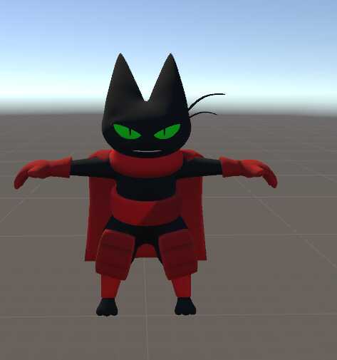 Mao Mao fully rigged + Visemes and sword Screenshot