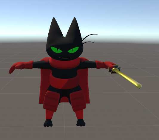Mao Mao fully rigged + Visemes and sword Screenshot