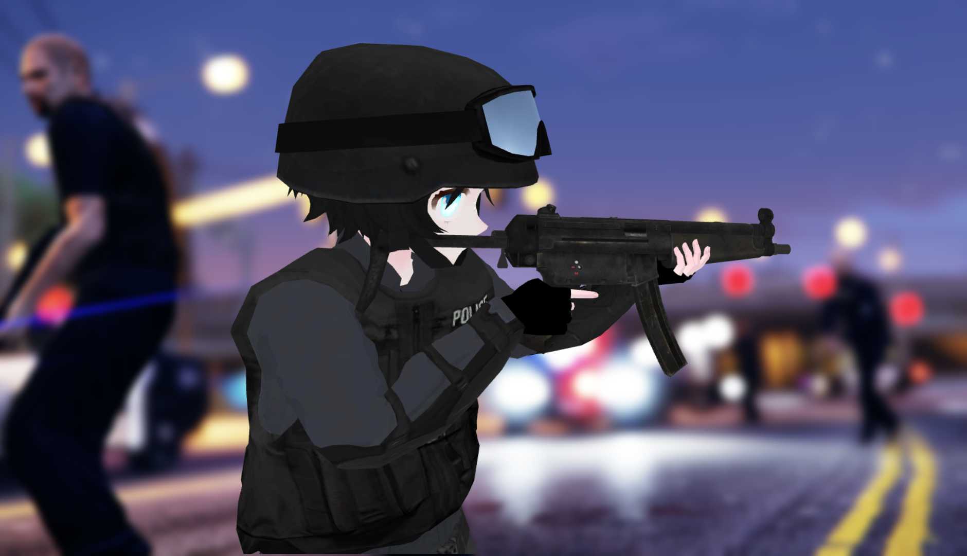 GTA 5 LSPD SWAT Ukons Screenshot