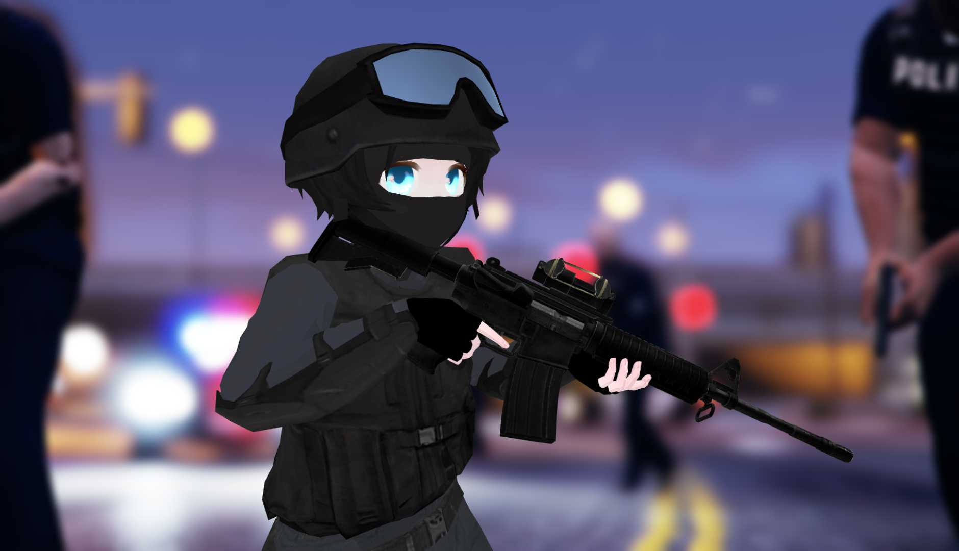 GTA 5 LSPD SWAT Ukons Screenshot