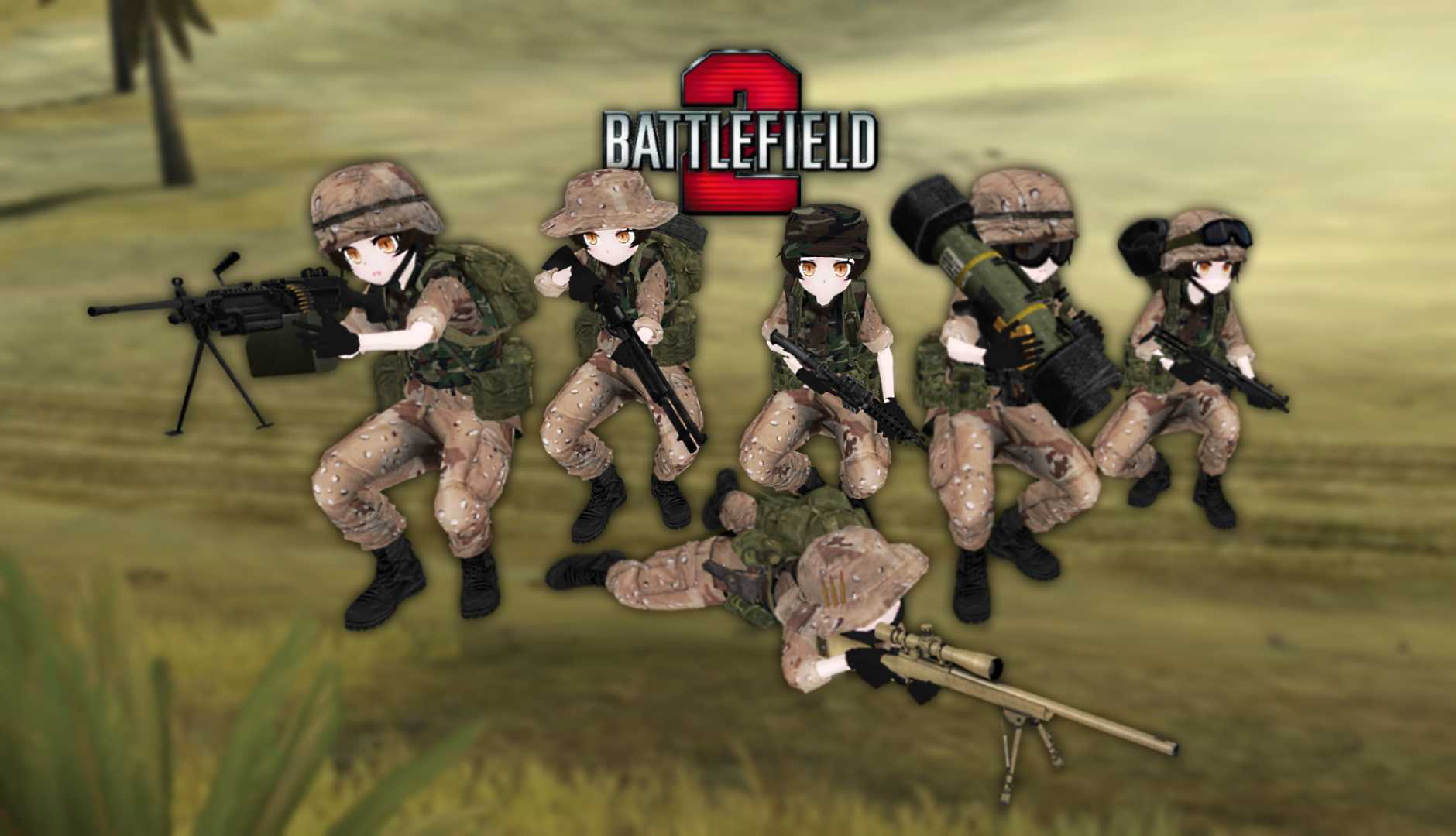 Battlefield 2 USMC Mikos Screenshot