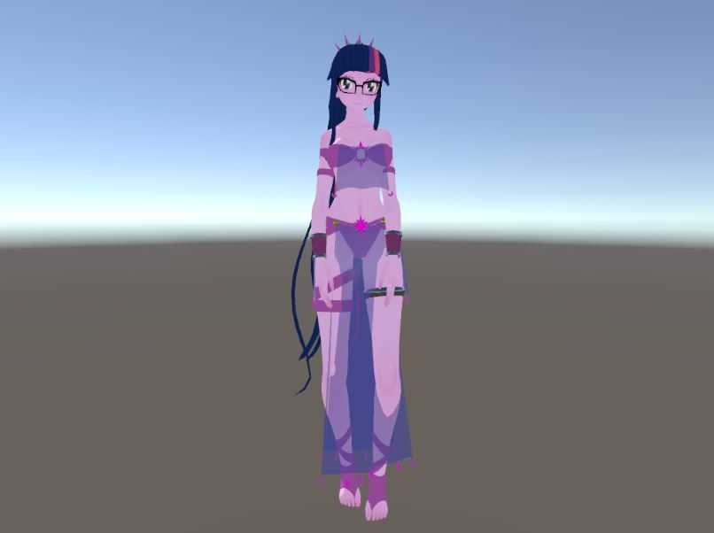 MLP Princess Twilight Sparkle MMD Screenshot
