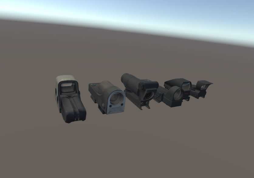 BF4 1x Optics Pack Screenshot