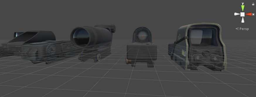 BF4 1x Optics Pack Screenshot