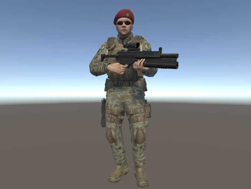 Black Mesa HECU Desert Camo Avatar Pack Screenshot