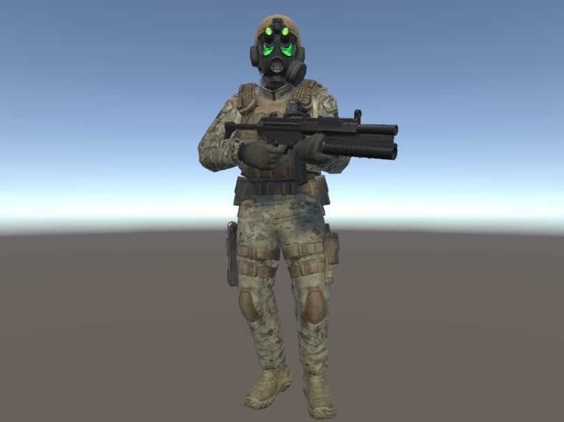 Black Mesa HECU Desert Camo Avatar Pack Screenshot