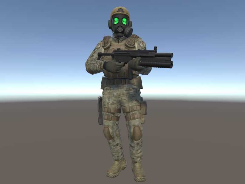 Black Mesa HECU Desert Camo Avatar Pack Screenshot