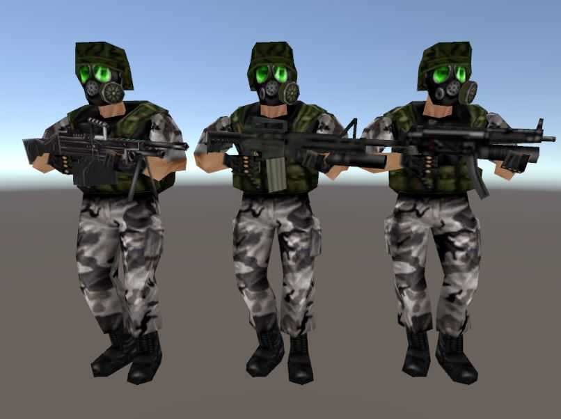 HL: Opposing Force Adrian Shephard Avatar Pack V2 Screenshot