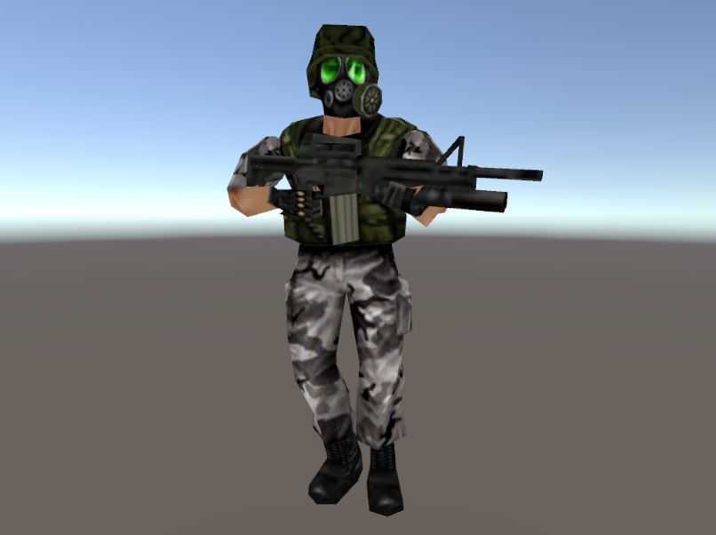 HL: Opposing Force Adrian Shephard Avatar Pack V2 Screenshot