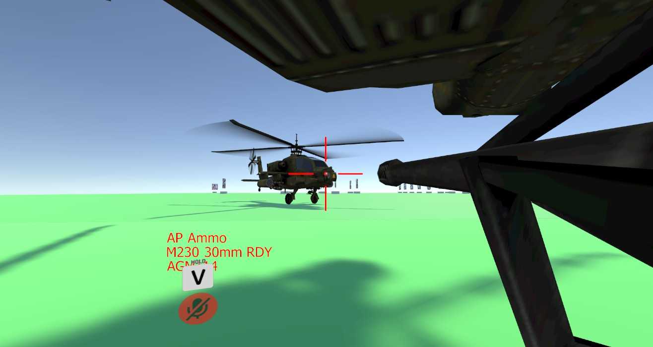 Black Mesa AH-64 Apache Gunship Screenshot