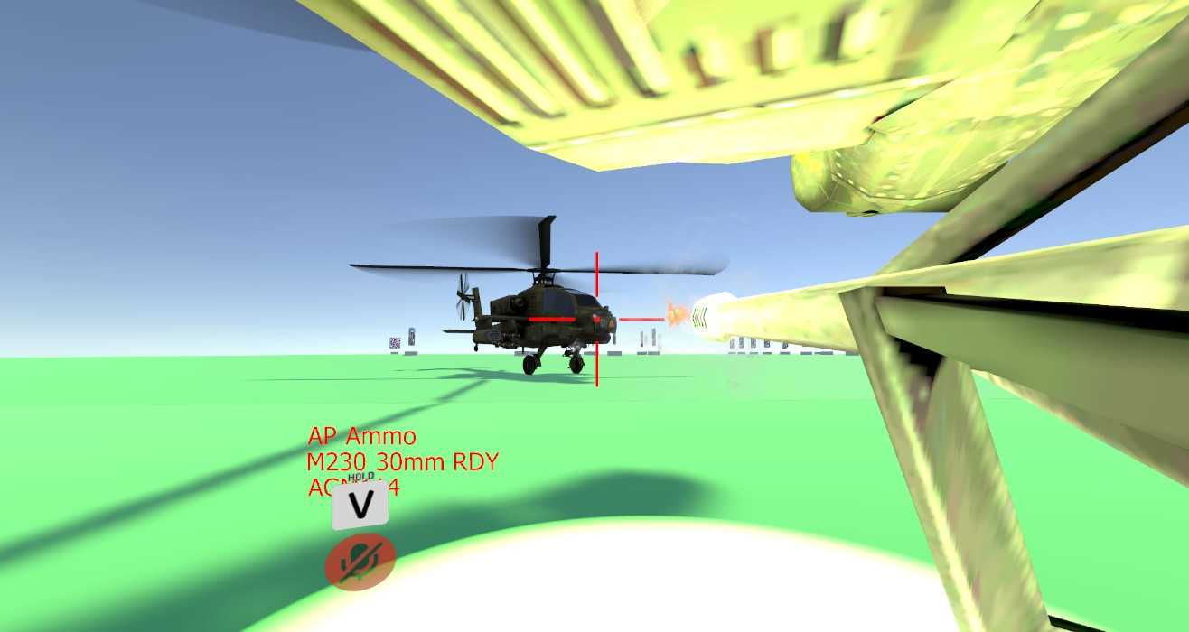 Black Mesa AH-64 Apache Gunship Screenshot