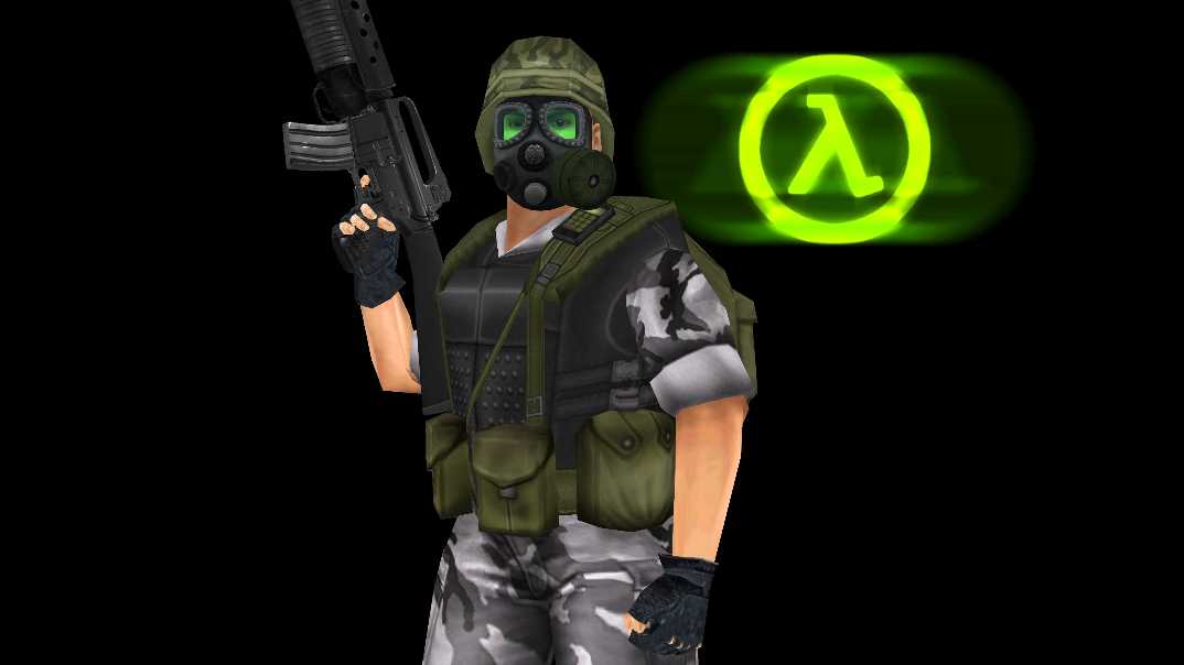 Half-Life Opposing Force HECU Marine Squad Screenshot