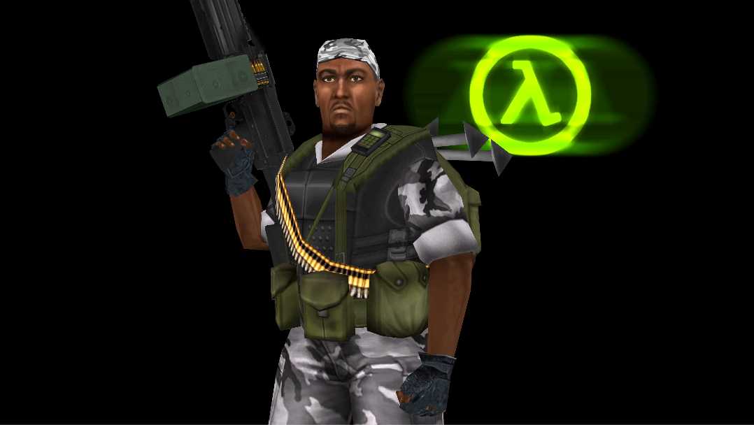 Half-Life Opposing Force HECU Marine Squad Screenshot