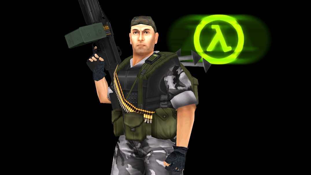 Half-Life Opposing Force HECU Marine Squad Screenshot