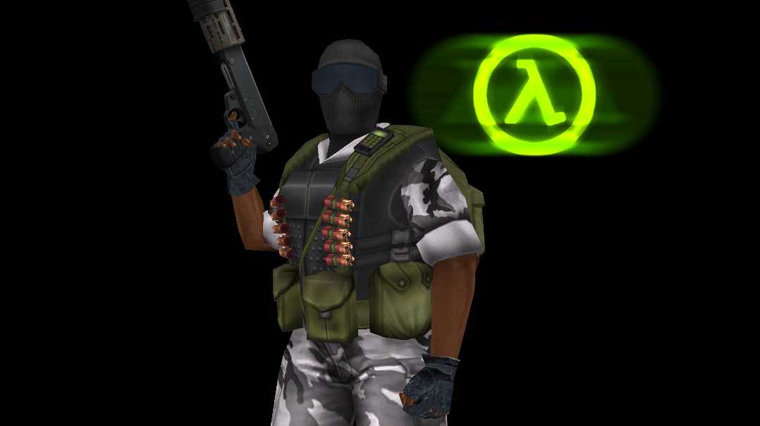 Half-Life Opposing Force HECU Marine Squad Screenshot