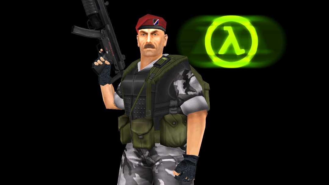 Half-Life Opposing Force HECU Marine Squad Screenshot