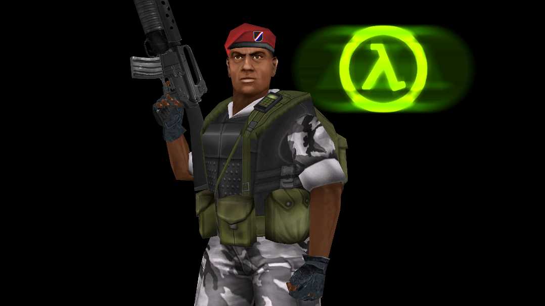 Half-Life Opposing Force HECU Marine Squad Screenshot