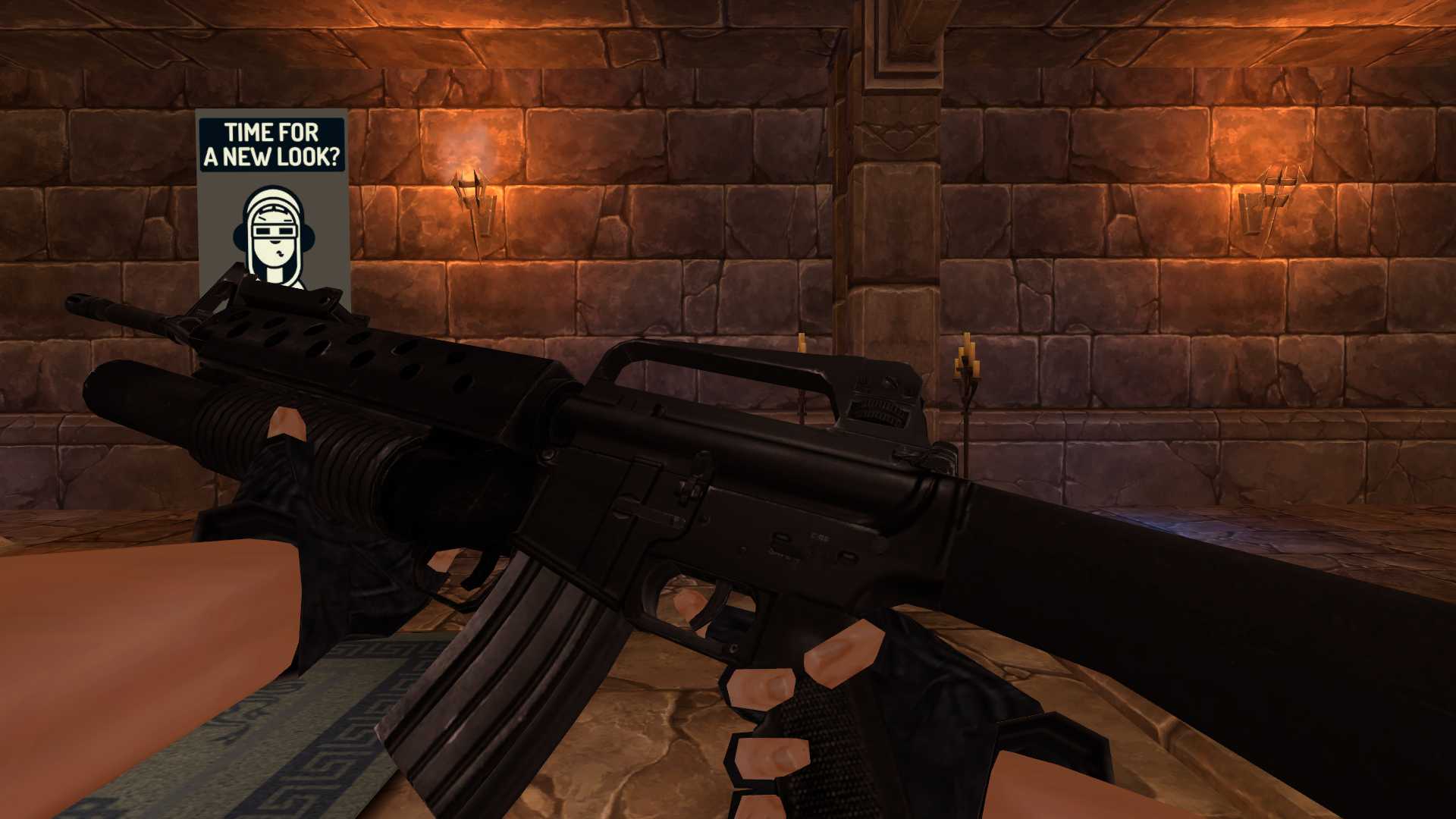 Half-Life Opposing Force HECU Marine Squad Screenshot
