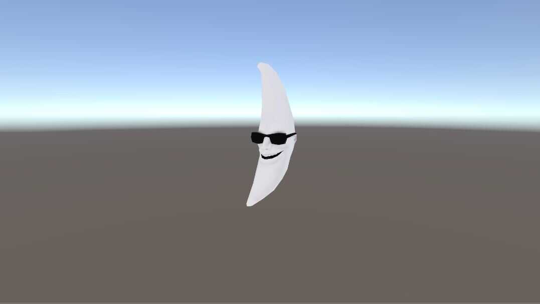 Moonman Head Model Screenshot