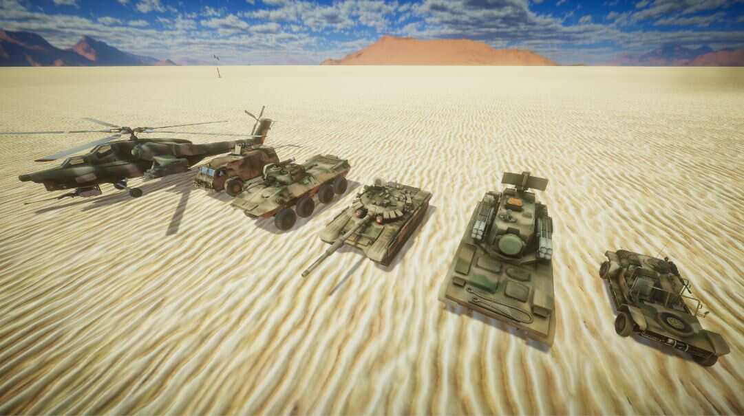 Battlefield 2 Vehicles Screenshot