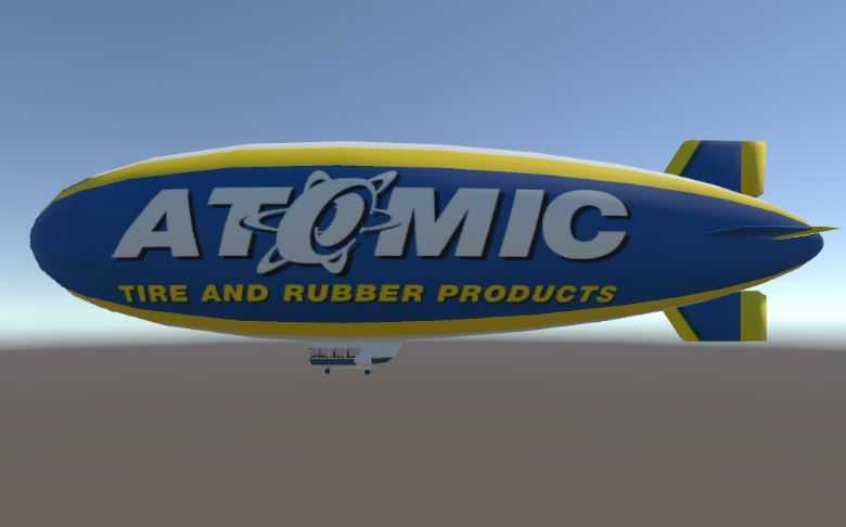GTA 5 Atomic Blimp Screenshot