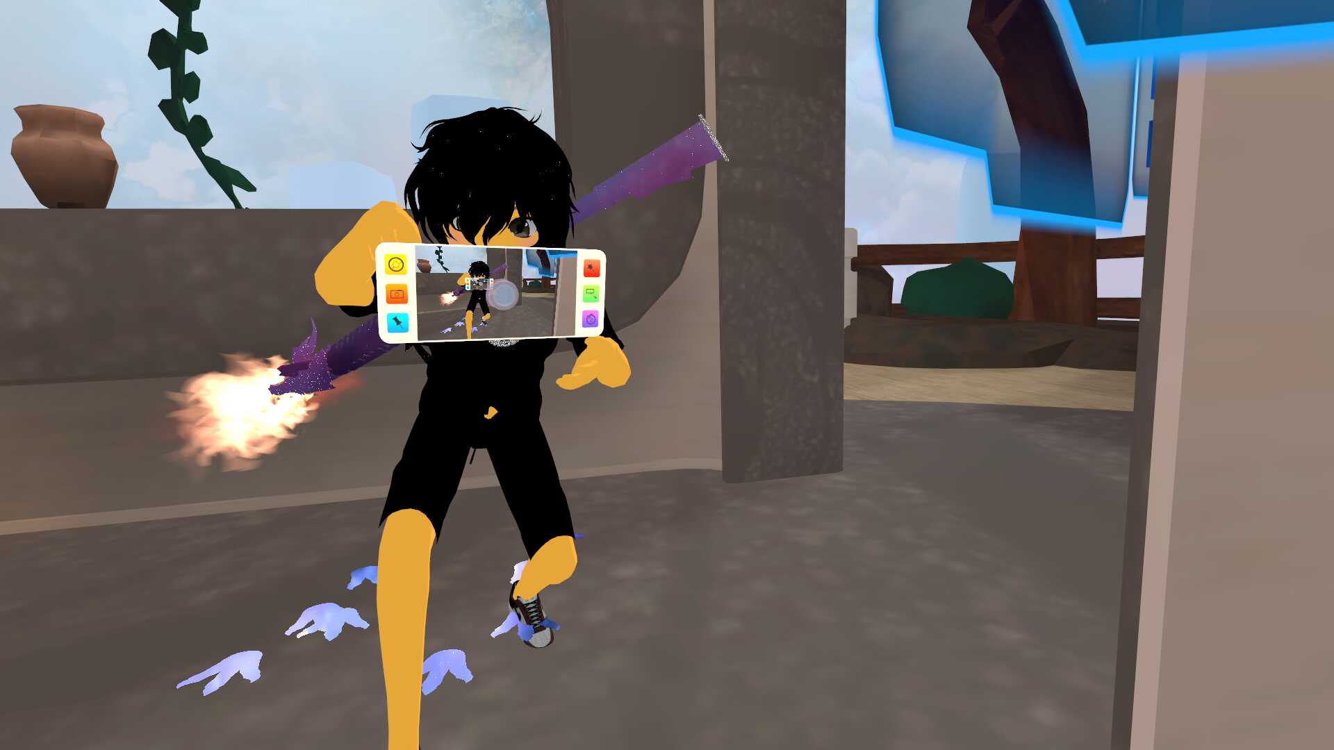 ViperBluds Foot Trails particle system Screenshot