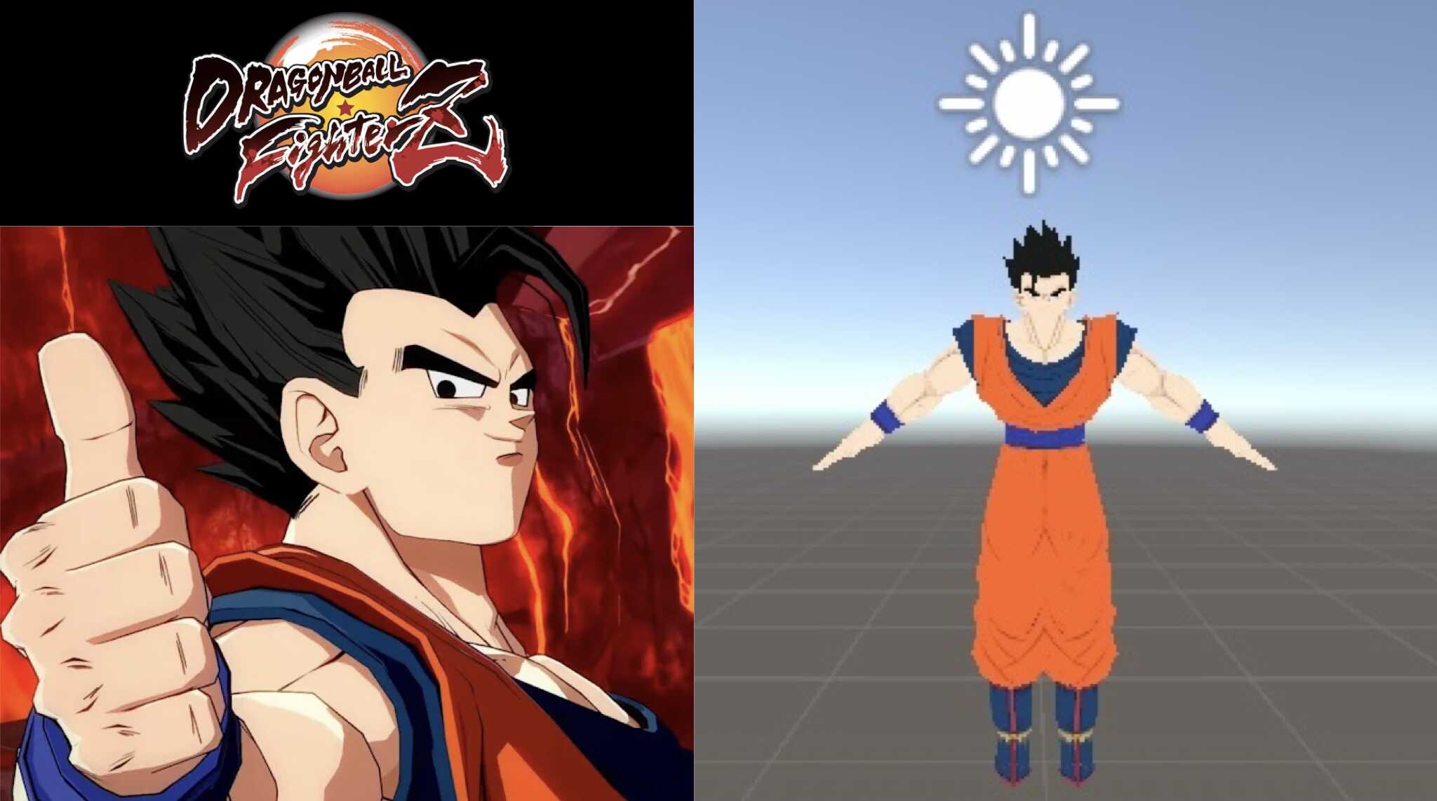 DBFZ Gohan Adult Screenshot