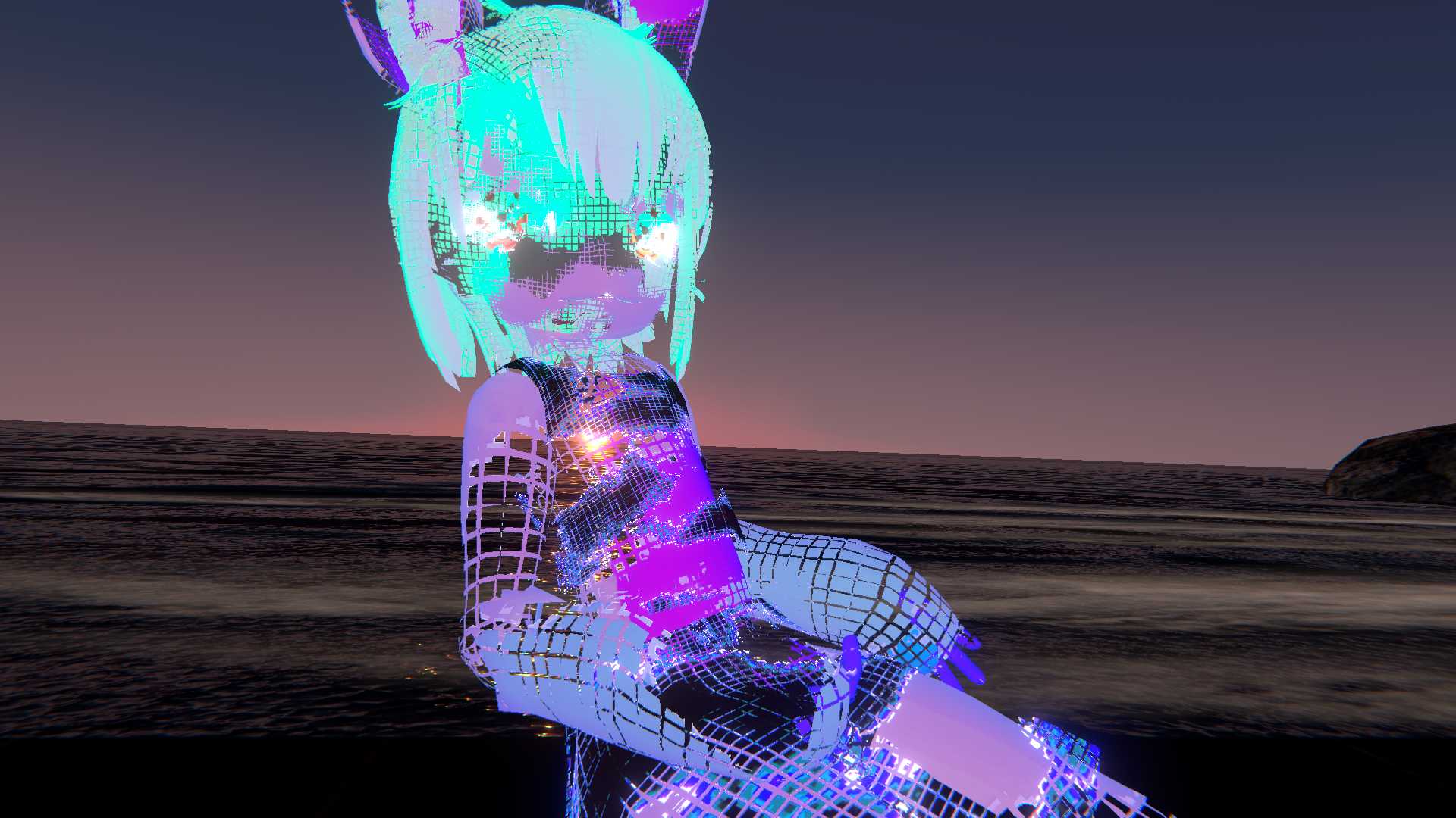 Rantis Neon Core Shader Screenshot