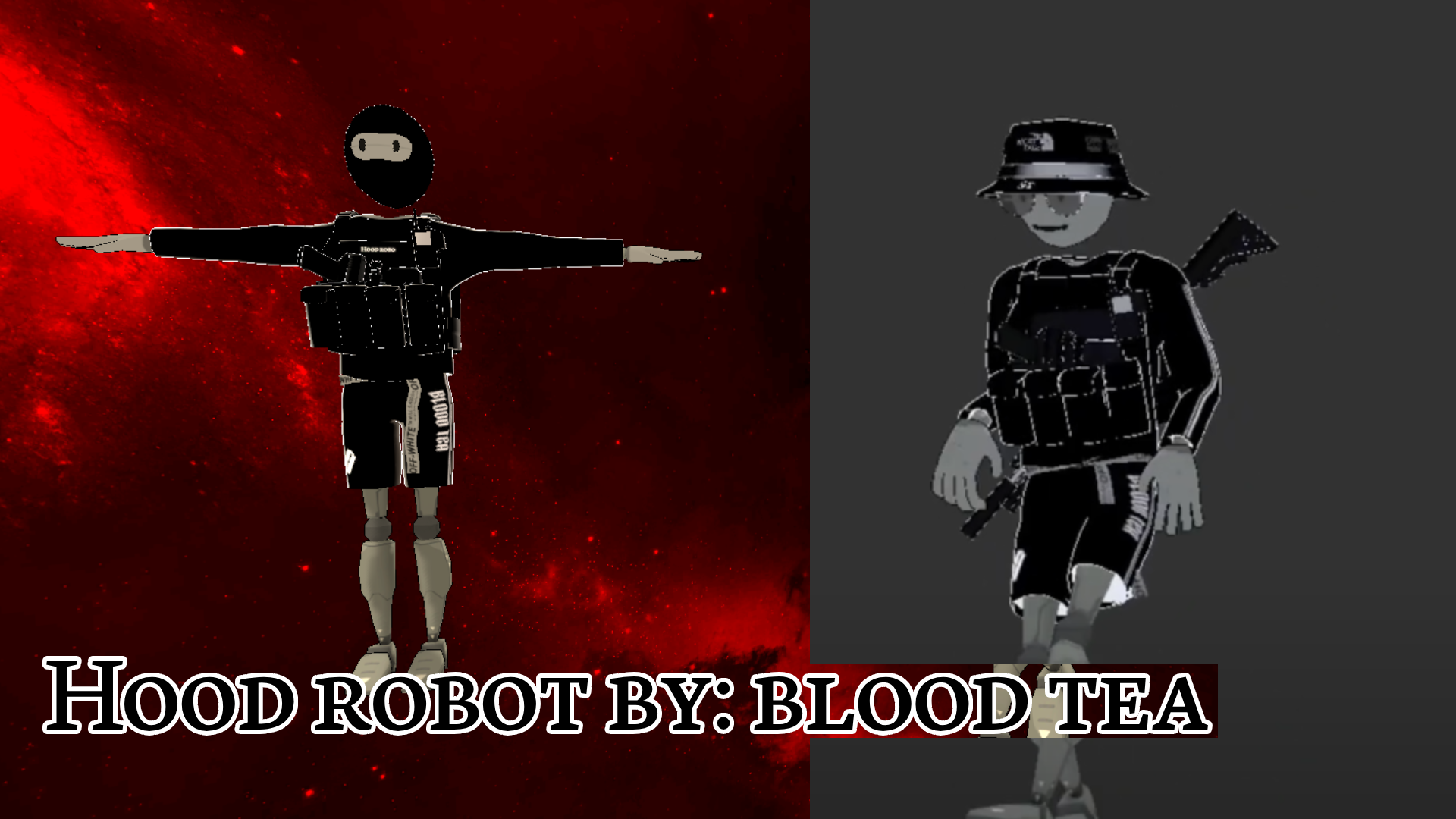 hood/gangster robot avatar Screenshot