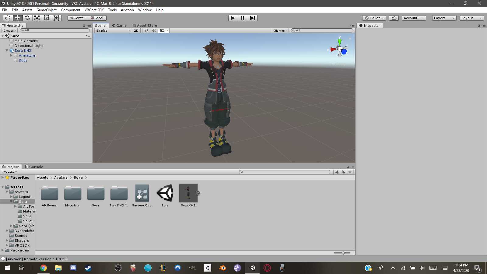 Sora (Kingdom Hearts 3) Screenshot