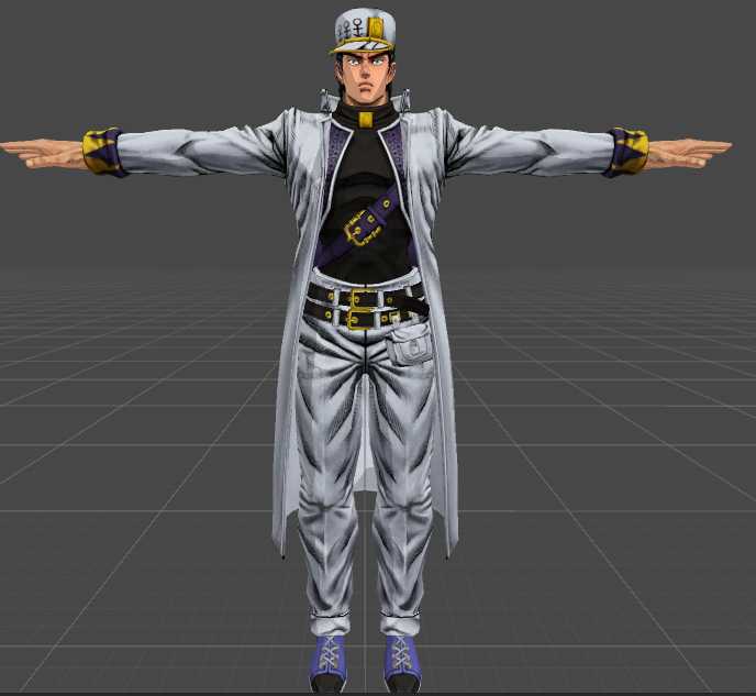 Jotaro Kujo Part 4 with Star Platinum Screenshot