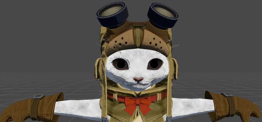 Palico Leather Armour - Monster Hunter World Screenshot