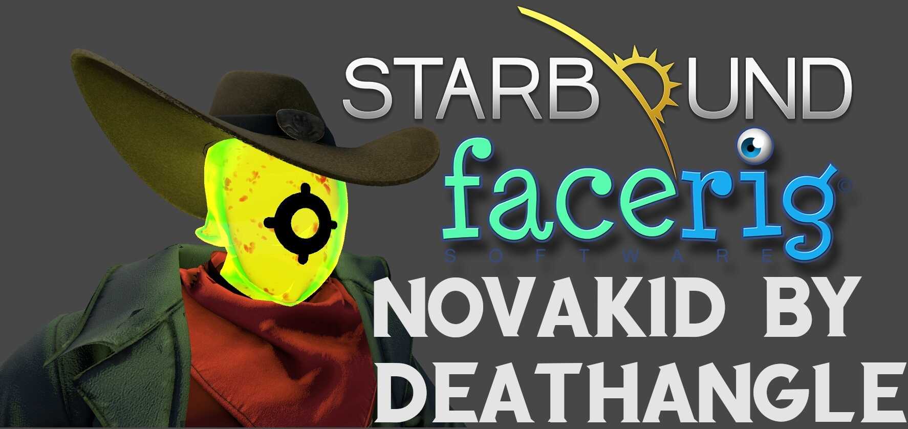Novakid Starbound by DeathAngle - Facerig Screenshot