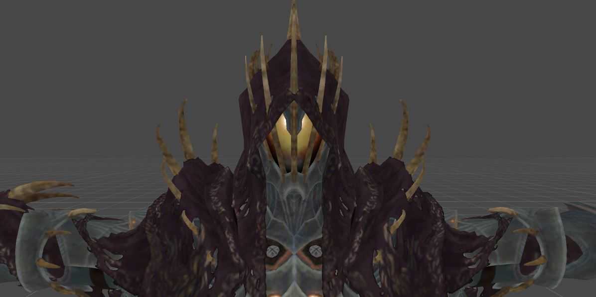 Vaal Hazak Alpha Male Armour - Monster Hunter World Screenshot
