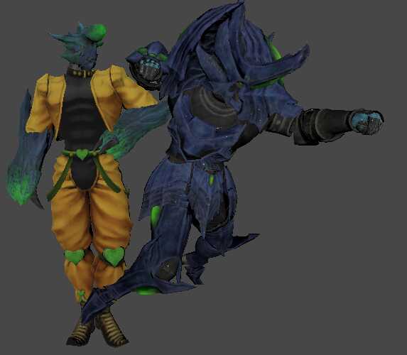 Brachy DIOs - Monster Hunter World Iceborn x Jojo EoH Screenshot