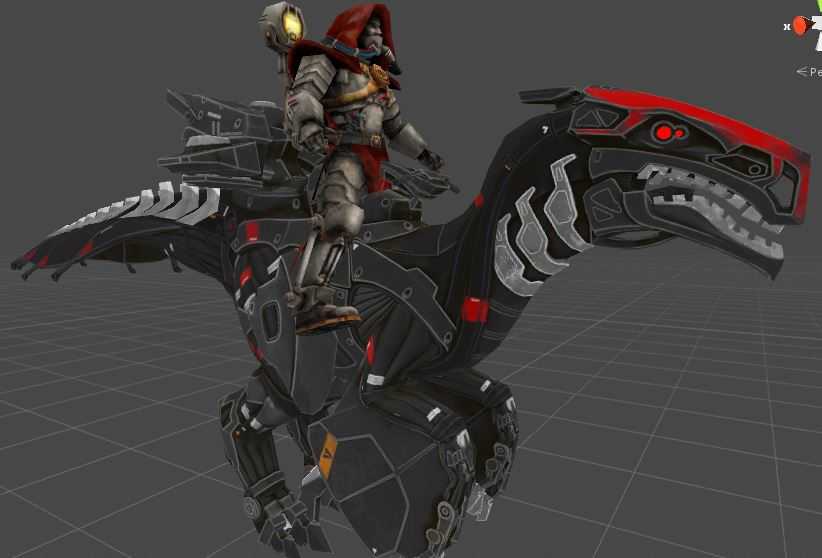 Techpriest riding Robot raptor Screenshot