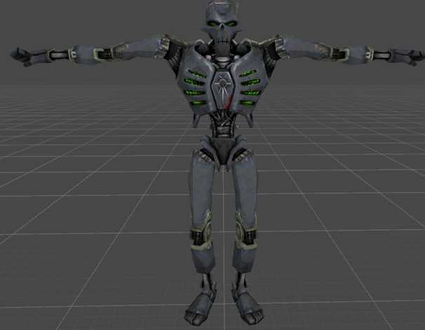 Necron Warrior Dawn of War Screenshot