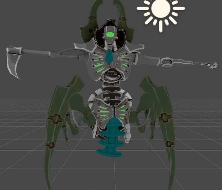 Necron Lord Neftusk - Mechanicus Screenshot
