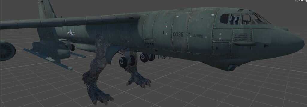 B 52 Bazelgeuse - Monster Hunter World Mod Screenshot